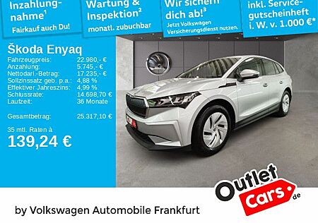 Skoda Enyaq iV 50 Studio Sprachsteuerung Spurhalteassi