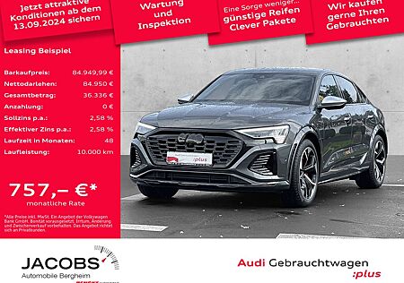 Audi Q8 e-tron SQ8 Sportback e-tron AHK/HuD/Matrix/Optik schwar