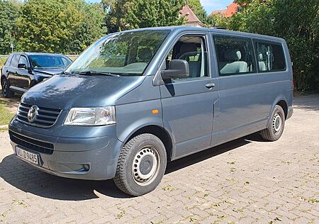 VW T5 Caravelle Volkswagen 2.5 TDI Lang Klima 9-sitzer Ahk