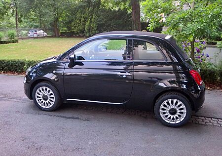 Fiat 500C Cabrio - Dualogic Automatik - all black