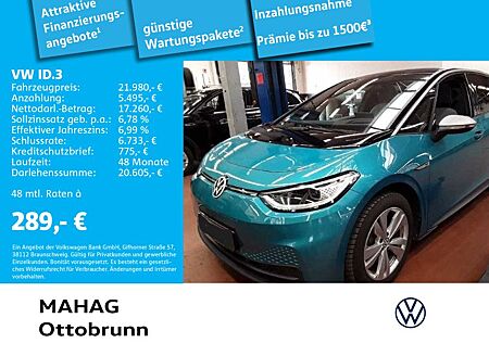 VW ID.3 Volkswagen Pro Performance 1st Max LED-Matrix Navi Wär