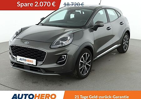 Ford Puma 1.0 EcoBoost Titanium *NAVI*LED*CAM*SHZ*LHZ