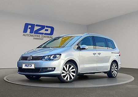 VW Sharan Volkswagen High TDI DSG 4Mot STNDHZ 7+2KINDERSITZ AH