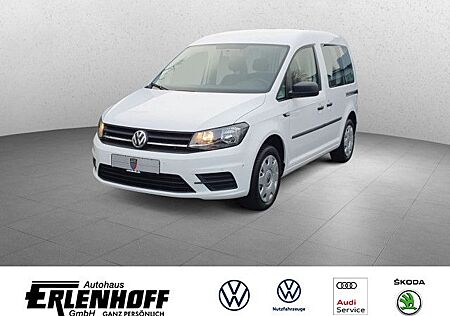 VW Caddy Volkswagen Kombi 1,4TSI BMT, Navi, AHK, SHZ, PDC, 2 S