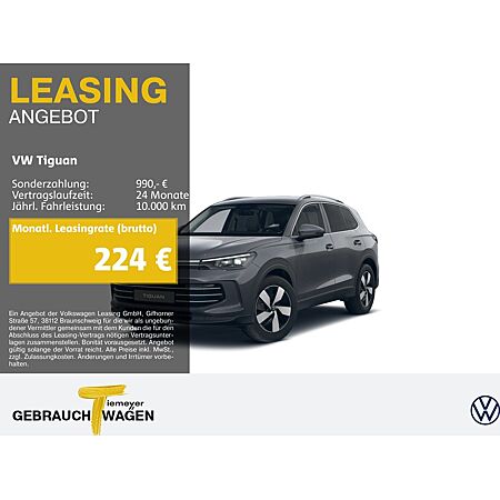 VW Tiguan leasen