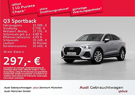 Audi Q3 Sportback 35 TFSI AHK/Virtual+/Navi+/PDC+/Sit