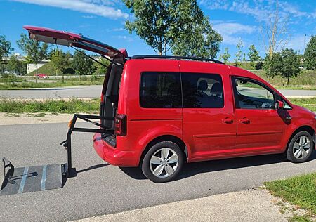 VW Caddy Volkswagen DSG Rollstuhl-Lift Behindertengerecht