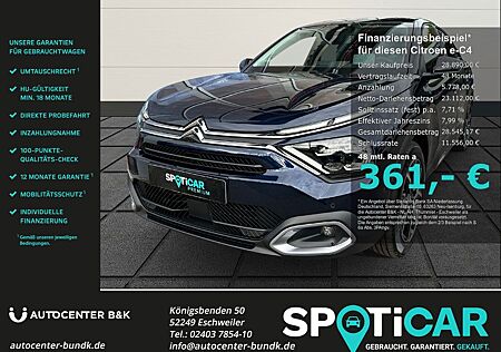 Citroën E-C4 Max Elektromotor HUD Navi Soundsystem LED A