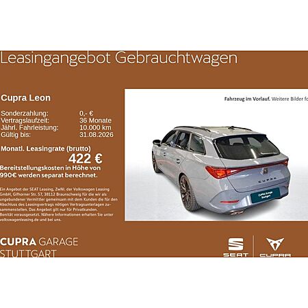 Cupra Leon leasen