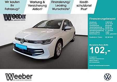 VW Golf Volkswagen VIII eTSI Life AHK KAMERA LED NAVI 5J.GARAN