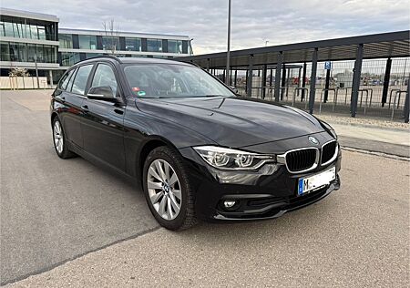 BMW 320d Touring - Top! Schwarz, Gangschaltung