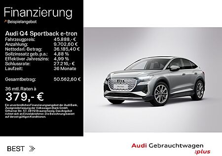 Audi Q4 e-tron Q4 Sportback 50 e-tron qu. S line*Pano*Sonos*