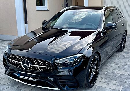 Mercedes-Benz E 220 E220d T, AMG, Burmester, Garantie, LED, 360°