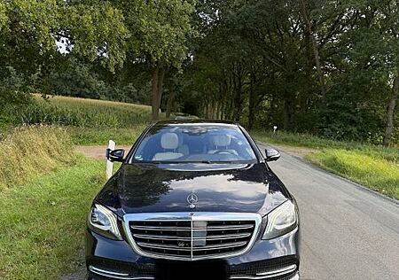Mercedes-Benz S 400 d L Designo Exclusiv Leder Weiß 3D Burmest