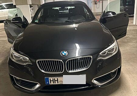 BMW 220d Cabrio Luxury Line *Voll-Leder *Kamera *LED