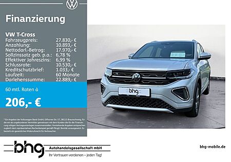 VW T-Cross Volkswagen 1.5 TSI R-Line DSG IQ.LIGHT KAMERA AHK