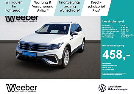 VW Tiguan Allspace Volkswagen Life AHK 7 SITZE NAVI KAMERA LED