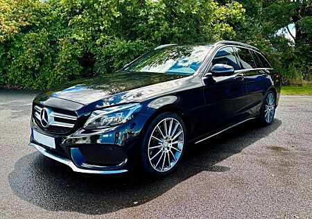 Mercedes-Benz C 250 T AMG Line 360° Pano Command Online