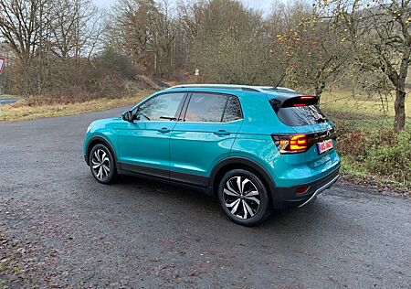 VW T-Cross Volkswagen 1.0 TSI OPF 81 kW Grün Metallic Style