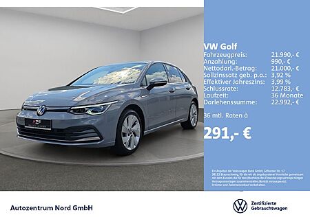 VW Golf Volkswagen VIII 1.5 eTSI DSG Style AHK+NAVI+ACC+CARPLA