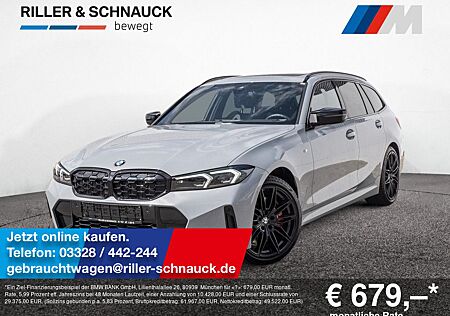 BMW M340d Touring xDrive PANO+LED+AHK+HUD+NAVI+LEDER