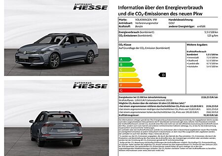 VW Golf Volkswagen Variant VIII 1.5 TSI Life, RFK LED App-Conn