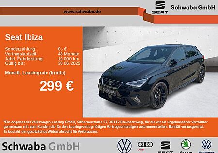 Seat Ibiza FR Black Edition 1.0 TSI DSG *LED*R-KAM*