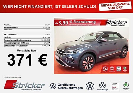 VW T-Roc Volkswagen Cabriolet MOVE 1,0 l TSI 371,- mtl. 110 P