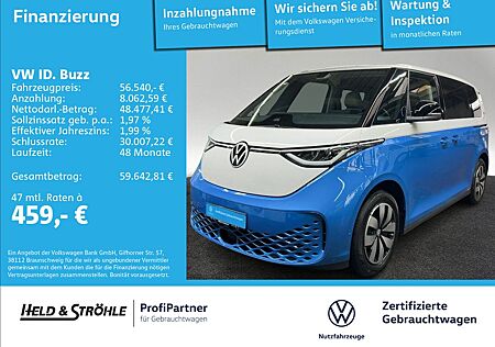 VW ID.BUZZ Volkswagen Pro 210 kW AHK FLEXBOARD MASSAGE IDA KAM