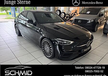 Mercedes-Benz C 180 AMG Line Premium FAP+ Pano 19 Zoll Night W