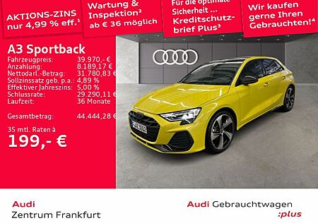 Audi A3 Sportback 35 TFSI S tronic S line Matrix-LED