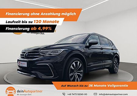 VW Tiguan Allspace Volkswagen 2.0 TSI R-Line 4M Leder AHK Pano
