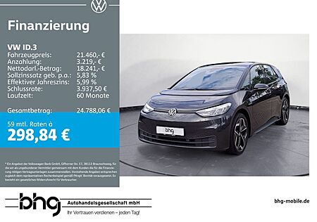 VW ID.3 Volkswagen Performance Upgrade Pro Life
