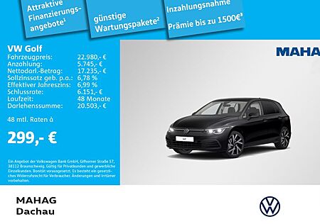 VW Golf Volkswagen VIII 1.5 eTSI Life IQ.Light Navi Pano ParkP
