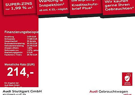 Audi A1 Sportback S line 30 TFSI S tronic SHZ PDC VC
