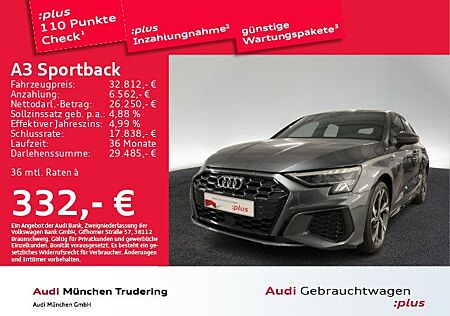 Audi A3 Sportback 45 TFSI e S line MMI+ LED Assistenz