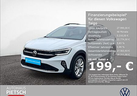 VW Taigo Volkswagen 1.0 Goal 1,0 l TSI OPF 85 kW (116 PS) 7-Ga