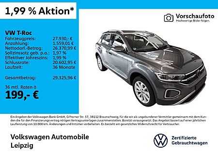 VW T-Roc Volkswagen Style 1.5 TSI *LED*Navi*