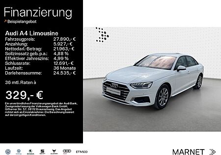 Audi A4 Limousine Advanced 35 TFSI*Navi*LED*Alu*AHK*P