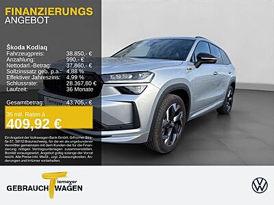 Skoda Kodiaq 2.0 TDI DSG SPORTLINE LM19 PANO MEMORY MA