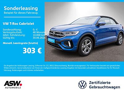 Volkswagen T-Roc Cabriolet R-Line 1,5 TSI DSG LED NAVI AHK