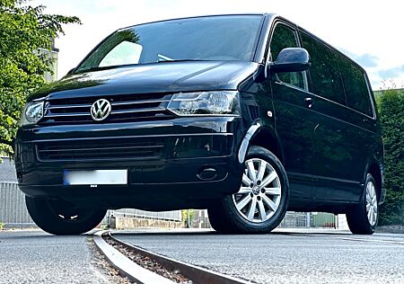 VW T5 Caravelle Volkswagen Comfortline Lang DSG Navi Leder AHK