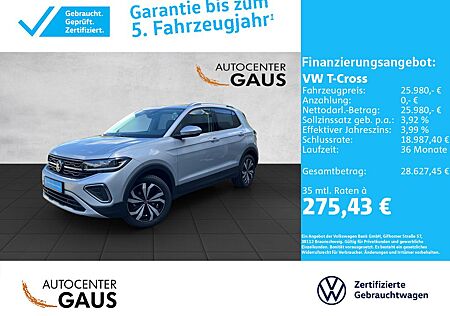 VW T-Cross Volkswagen Style 1.0 TSI*IQ.Light*AHK*ACC*Navi
