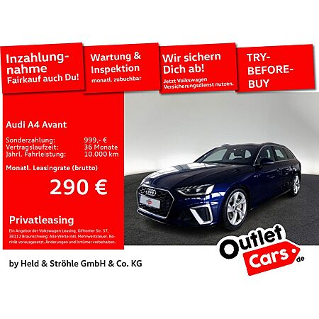 Audi A4 leasen
