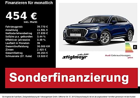 Audi Q3 Sportback S line 35 TFSI S-tronic ACC+AHK+LED