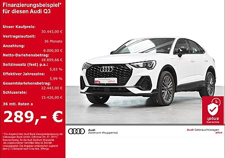 Audi Q3 SPORTBACK 45 TFSI E LED LANE SHZ DAB Basis