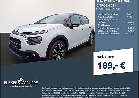 Citroën C3 PureTech 83 Shine Pack