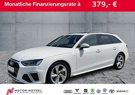 Audi A4 Avant 40 TDI QU S-LINE NAVI+PDC+GRA+AHK+PANO