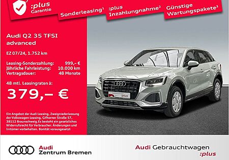 Audi Q2 35 TFSI advanced AHK SPORTSITZ SITZH ALARM