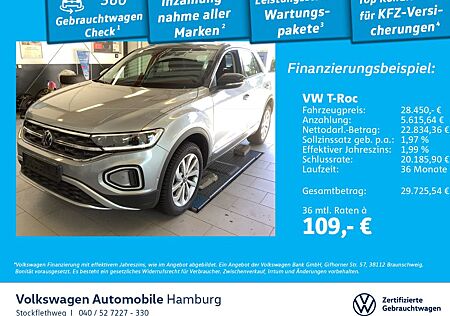 VW T-Roc Volkswagen 1.5 TSI Style DSG AHK Navi CarPlay ACC LED